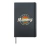 Best Mummy Ever Vintage Stamp Fathers Day Mom To Be Hardcover Journal, Black