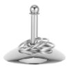 BESTOYARD Stainless Steel Rings Interactive Training Parrot for Cockatiel