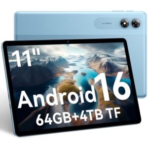 BESTTAB 10.9 Inch Android 16 Tablet, Gemini AI,16GB RAM, 64GB Storage