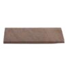 Beveled Edge Wood Carving Block for DIY Comb Projects, Brown