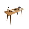 BGGJJ Computer Desk Old Elm Large Desk Solid Wood Dining Table Retro Chinese Style Living Room Long Table Desk Simple Home Log Old Board Desk with Drawers(180 * 80 * 75cm)