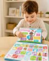 Bible Busy Book for Toddlers 3-5, Velcro Christian Preschool Activity