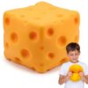 Big Cheese Squishy, Soft Slow Rising Squeeze Fidget Toy