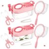 Biggun 2 Set Bug Catcher for Kids Ages 3-10 Explorer Toys Birthday Gift