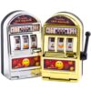 BigOtters Mini Slot Machine Toy, 2PCS Mini Lucky Slot Machine Bank