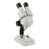 Binocular Microscope 10X/20X 20X/40X Stereo Microscope LED Illumination for PCB Soldering Phone Repair Kids Education (Color : 10x 20x) (20x 40x)