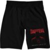 Bioworld Daredevil Born Again Men's Lounge Shorts | Marvel Licensed Sleepwear | Screen-Printed Graphic | Elastic Drawstring Waist | Adult Loungewear-3XL Black