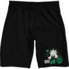 Bioworld DC x Sega Men's Lounge Shorts | Silver the Hedgehog and Green Lantern Co-Brand Screen Print | Cotton Drawstring Waist | Officially Licensed-3XL