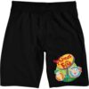 Bioworld Phineas and Ferb Men's Lounge Shorts | Cotton-Blend Sleep Shorts | Character Graphic | Drawstring Waist | Officially Licensed Disney Sleepwear-3XL Black