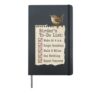 Birder's To-Do List Wake At 4 A.M. Forget Breakfast Hardcover Journal, Black