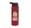 Birding 20 Years Of Watching Birds Stainless Steel Insulated Water Bottle