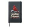 Bird Watching Cardinal Whisperer Hardcover Journal, Black