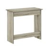 Bison office Sonoma Oak Study Table with Compact Design and Durable Construction