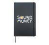 Bitcoin Sound Money The Bitcoin Crypto and BTC Crypto Hardcover Journal, Black