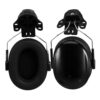 Black Abs Safety Earmuffs for Industrial Noise Reduction Adjustable Fit