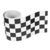 Black and White Checkered Bulletin Board Borders Peel and Stick