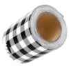 Black and White Scalloped Peel and Stick Border Trim for Chalkboards