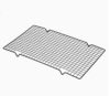 Black Baking Cooling Rack, 15.7 x 11.8 x 0.8 in Rectangular Iron Wire Grid Cooling Rack with Strong Legs, for Cookies, Bread, Cake and More, Sturdy Rack for Baking Pans, Trays and Sheets