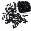 Black Bamboo Beads, 6x12mm Bamboo Beads, 150 Pcs Black Beads