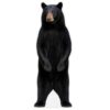 Black Bear Cutout 5 FT, Stand Up Woodland Camping Birthday Photo Booth Prop