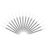 Black Gel Pen Refills 0.5mm Fine Smooth Writing 150pcs for Documents