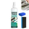 Black Grime Window Track Cleaner Spray,100ML Pro Window Track Cleaner,Household Groove Deep‑cleaning Solution,for Tile Lines/Shutter/Car Vents/Air Conditioner/Keyboard，1PC