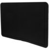 Black Polyester Felt Bulletin Board for Wall with Adhesive Backing
