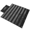 Black Polyester PVC Pocket Chart for Word and Story Cards Classroom