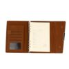 Black Pu Leather Agenda Notepad Planning Notebook for Office