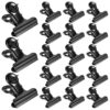 Black Push Pins Clips Note Holding for Metal 30pcs Bulletin Board