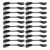 Black Sewing Kit Polyester Embroidery Floss 30pcs for Quilting