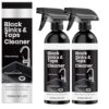 Black Sink and Tap Cleaner Spray, Water Stain & Limescale Remover (2pcs)