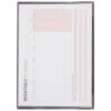 Blank Desk Calendar Monthly Planning Notepad for Office Use
