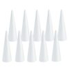 Blank Foam Cones for Crafting and Cake Decorating,7 cm X 2.3 cm