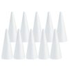 Blank Foam Cones for Crafting and Cake Decorating,7 cm X 3.6 cm