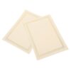 Blank Gold Foil Border Certificate Paper 20 Sheets for Printing