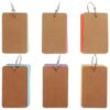 Blank Index Cards 50 Sheets Portable Paper Note Cards for Study