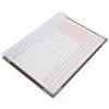 Blank Monthly Planner Notepad Coffee Pvc Planning Pad for Office