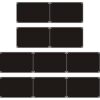 Blank Sign Plate and DIY Engraving Black Aluminum for 10pcs Doors
