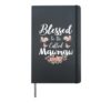 Blessed To Be Called Mawmaw Women Floral Cute Mothers Day Hardcover Journal, Black