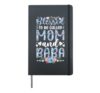Blessed To Be Called Mom And Baba Grandma Baba Grandmother Hardcover Journal, Black