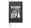 Blessed To Be Called Opa Grandpa Opa Grandfather Hardcover Journal, Black