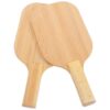 Blind Table Tennis Paddle Wooden Racket with Sensory Feedback