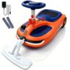 BLISSRIDE Kids Ride on Toy Car, 12V 7Ah Electric Cleaning Wiggle Car