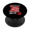 Blood Stains Red Ultraviolet Lights Blue They Never Find You PopSockets Adhesive PopGrip