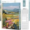 bloom daily planners 2027 Planner (January - December 2027) - Weekly & Monthly Softcover Planner for Women - Calendar Year Inspirational Agenda Book with Stickers - 5.5" x 8.25" - A New Day