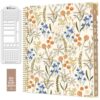 bloom daily planners HARDCOVER Planner 2027 (8.5" x 11") January - December 2027 Calendar Year - Task Goal Planner for Women - Monthly & Weekly Inspirational Agenda Book with Stencil - Whimsical Wildflowers