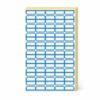 Blue Pap Label s, Writable, 601 Blue