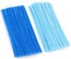 Blue Pipe Cleaners, 100 Pieces Chenille Stems Craft, 12 inch Long Fluffy Pipe Cleaners for Creative DIY Art Craft Projects, Home Decoration Supplies (6 mm x 30 cm, Blue Series-2 Colors)