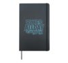 Blues all Day Everyday Music Trumpet Hardcover Journal, Black